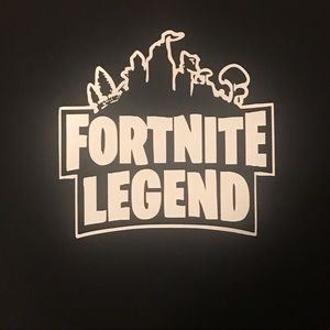 Fortnite Legend custom tee. Size youth XL
